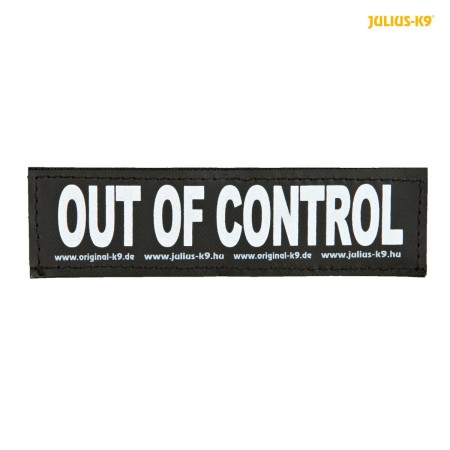 Étiquettes pour harnais Julius K9 OUT OF CONTROL L | Tienda24 - Global Online Shop Tienda24.eu