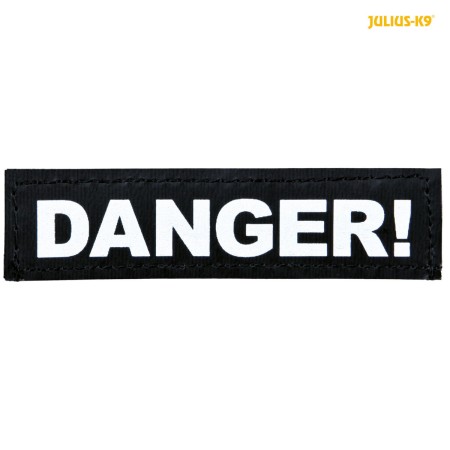 Étiquettes pour harnais Julius K9 DANGER! XS | Tienda24 - Global Online Shop Tienda24.eu