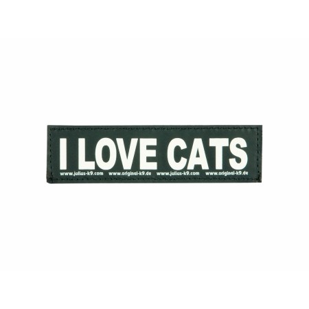 Etiquetas para arnés Trixie I LOVE CATS L | Tienda24 - Global Online Shop Tienda24.eu