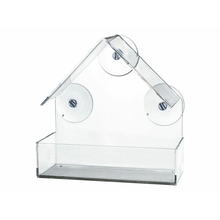 Vogelfutterhaus Trixie Durchsichtig 225 ml 15 × 15 × 6 CM | Tienda24 - Global Online Shop Tienda24.eu