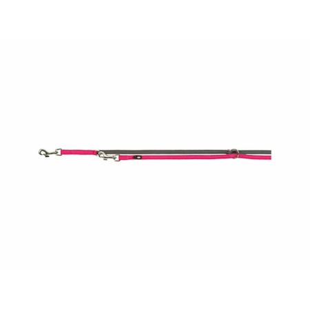 Ramal ajustable para perro Trixie Premium Grafito Fucsia | Tienda24 - Global Online Shop Tienda24.eu