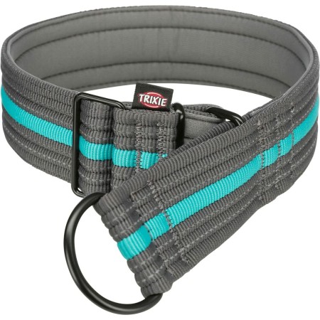 Collier d'entraînement pour chiens Trixie Fusion Graphite Azul Océano M S/M 28-38 cm | Tienda24 - Global Online Shop Tienda24.eu