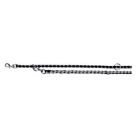 Adjustable dog leash Trixie New Cavo Black Silver L/XL 2 m by Trixie, Leads - Ref: M0605514, Price: 17,96 €, Discount: %