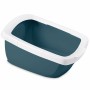 Cat Litter Box IMAC Blue White 62 x 33 x 49,5 cm | Tienda24 - Global Online Shop Tienda24.eu