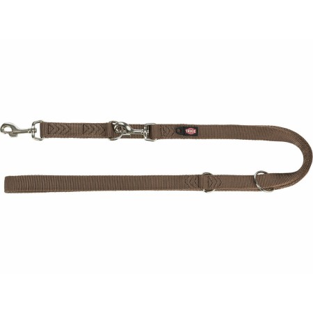 Adjustable dog leash Trixie Premium Hazelnut L/XL | Tienda24 - Global Online Shop Tienda24.eu