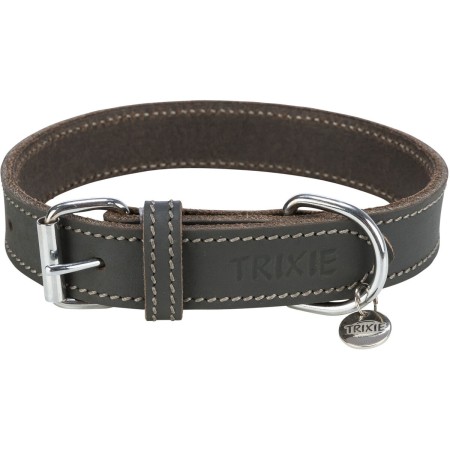 Collar para Perro Trixie Rustic Gris M/L 42-48 cm | Tienda24 - Global Online Shop Tienda24.eu