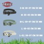 Dog collar Trixie CityStyle Black S/M 30-37 cm | Tienda24 - Global Online Shop Tienda24.eu