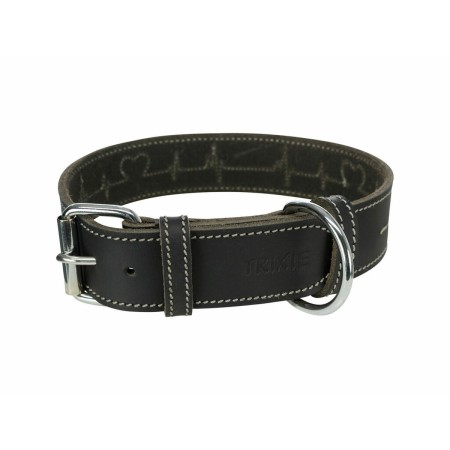 Collar para Perro Trixie Heartbeat Negro S/M 34-40 cm | Tienda24 - Global Online Shop Tienda24.eu