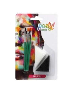 Pennelli Set Da trucco Spugna da BigBuy Carnival, Trucchi - Ref: S1131443, Precio: €2.06, Descuento: %