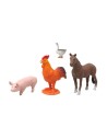 Set de Animales de Granja 2 Unidades 23 x 16 cm | Tienda24 Tienda24.eu