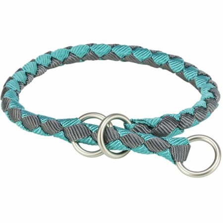 Coleira de treinamento Trixie Cavo Grafite Azul Claro M/L 43-51 cm | Tienda24 - Global Online Shop Tienda24.eu