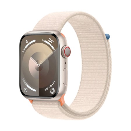 Montre intelligente Apple Series 9 GPS Blanc 1,9" | Tienda24 - Global Online Shop Tienda24.eu