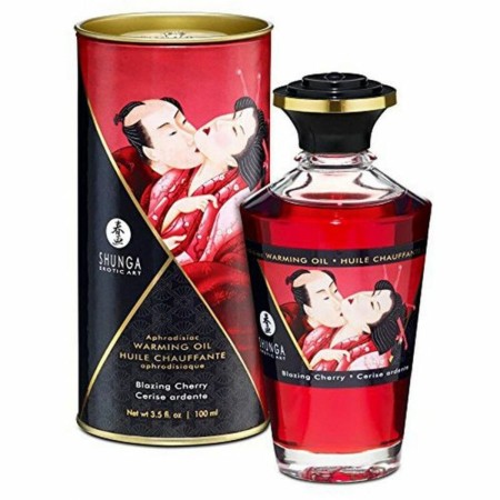 Óleo de Massagem Erótico Shunga Blazing cherry 100 ml de Shunga, Óleos de massagem - Ref: M0406062, Preço: 14,51 €, Desconto: %