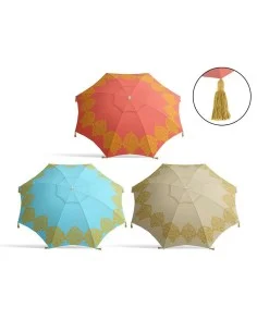 Parasol Rayures Ø 220 cm | Tienda24 Tienda24.eu