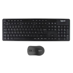 Teclado y Ratón iggual IGG319277 Negro Qwerty Español QWERTY de iggual, Packs de teclado y ratón - Ref: S0241383, Precio: 13,...