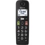 Telefone sem fios Panasonic KX-TGU112EXB Preto | Tienda24 - Global Online Shop Tienda24.eu