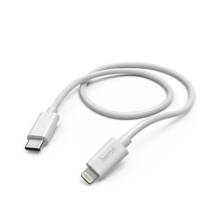 Cabo USB Hama 00183295 Branco 1 m (1 Unidade) | Tienda24 - Global Online Shop Tienda24.eu