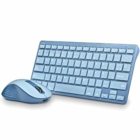 Clavier Bluetooth Phoenix K300 Blanc Espagnol Qwerty | Tienda24 - Global Online Shop Tienda24.eu