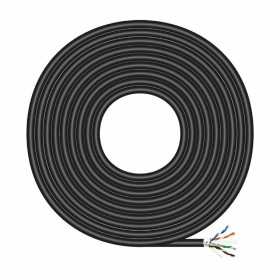 Cable de Red Rígido UTP Categoría 6 Aisens AWG24 Negro 100 m de Aisens, Cables Ethernet - Ref: M0500301, Precio: 60,80 €, Des...