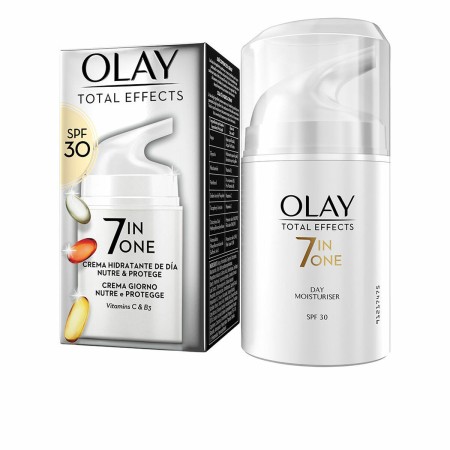 Creme de Dia Hidratante Olay Total Effects 7 em 1 Nutritivo 50 ml Spf 30 | Tienda24 - Global Online Shop Tienda24.eu