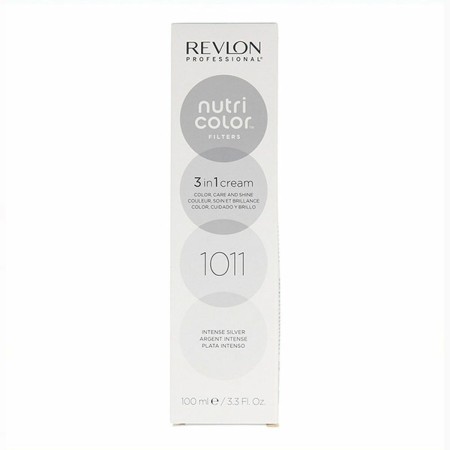 Tintura Permanente in Crema Revlon Nutri Color 3 in 1 1011 - Intense Silver Nº 1011 Intense Silver 100 ml | Tienda24 - Global Online Shop Tienda24.eu