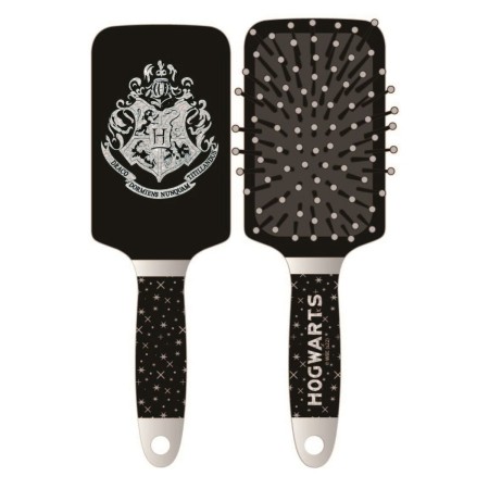 Detangling Hairbrush Harry Potter Black ABS | Tienda24 - Global Online Shop Tienda24.eu