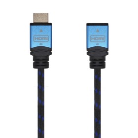 Câble HDMI Aisens A120-0452 Noir Noir/Bleu 1 m de Aisens, Câbles HDMI - Réf : M0500618, Prix : 7,07 €, Remise : %