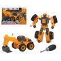 Super Robot Transformable Amarillo | Tienda24 - Global Online Shop Tienda24.eu