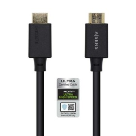 Cable HDMI Aisens A150-0420 Negro 50 cm de Aisens, Cables HDMI - Ref: M0500653, Precio: 6,86 €, Descuento: %