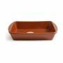 Serving Platter Azofra Baked clay Rectangular 29 x 20 x 6 cm (4 Units) | Tienda24 - Global Online Shop Tienda24.eu