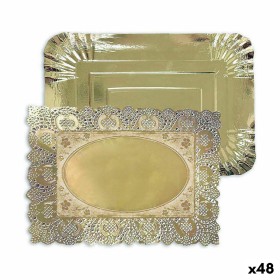 Service de vaisselle Home ESPRIT Marron Beige Porcelaine 20 x 20 x 4 cm | Tienda24 - Global Online Shop Tienda24.eu