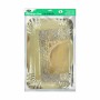 Snack tray Algon Golden Rectangular (48 Units) | Tienda24 - Global Online Shop Tienda24.eu