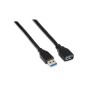 Cable USB Aisens A105-0042 Negro 2 m (1 unidad) de Aisens, Cables USB - Ref: M0500745, Precio: 5,32 €, Descuento: %