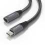 Cable USB-C Aisens A107-0760 Gris Multicolor 50 cm (1 unidad) de Aisens, Cables USB - Ref: M0500769, Precio: 7,15 €, Descuent...