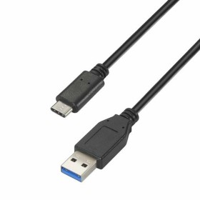 Cabo USB-C para USB Aisens A107-0060 Preto 1 m (1 Unidade) de Aisens, Cabos USB - Ref: M0500787, Preço: 5,67 €, Desconto: %