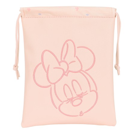 Portamerenda Minnie Mouse Baby Rosa chiaro 20 x 25 cm Sacco | Tienda24 - Global Online Shop Tienda24.eu