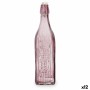 Botella Quid Viba Rosa Vidrio 1 L (12 Unidades) | Tienda24 - Global Online Shop Tienda24.eu