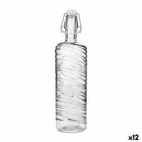 Jarra con Tapa y Pajita Quid Maison Transparente Vidrio 470 ml (12 Unidades) | Tienda24 - Global Online Shop Tienda24.eu