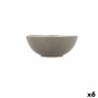 Bol Bidasoa Gio 16 x 6,5 cm Cerámica Gris (6 Unidades) | Tienda24 - Global Online Shop Tienda24.eu