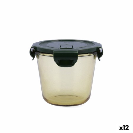 Porta pranzo Ermetico Bidasoa Infinity Rotonda 700 ml Giallo Vetro (12 Unità) | Tienda24 - Global Online Shop Tienda24.eu