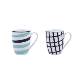 Ensemble de tasses à café Home ESPRIT Marron Grès 180 ml 4 Pièces | Tienda24 - Global Online Shop Tienda24.eu