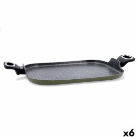 Piastra per Arrostire Quid Naturalia Nero Metallo 39 x 28 cm (6 Unità) di Quid, Padelle grill - Rif: S2711422, Prezzo: 156,04...