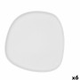 Assiette plate Bidasoa Fosil Blanc Céramique 26,3 x 25,5 x 2,4 cm (6 Unités) | Tienda24 - Global Online Shop Tienda24.eu