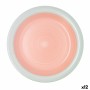 Assiette plate Quid Kaleido Vert Corail Céramique Ø 27 cm (12 Unités) | Tienda24 - Global Online Shop Tienda24.eu