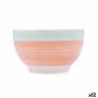 Snack Bowl Quid Kaleido Green Coral Ceramic (12 Units) | Tienda24 - Global Online Shop Tienda24.eu