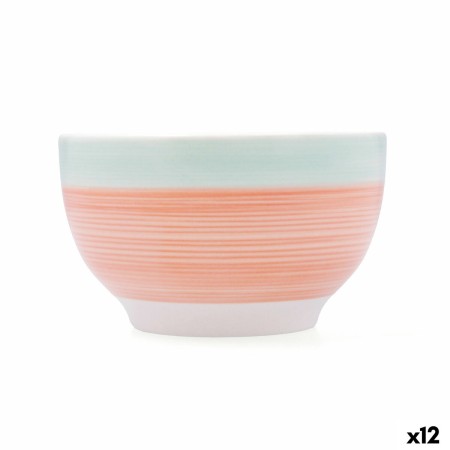 Bol para Aperitivos Quid Kaleido Verde Coral Cerámica (12 Unidades) | Tienda24 - Global Online Shop Tienda24.eu