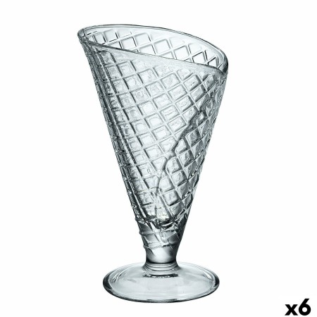 Ice Cream and Milk Shake Glass Bormioli Rocco Gelato Glass 210 ml (6 Units) | Tienda24 - Global Online Shop Tienda24.eu