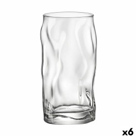 Set of glasses Home ESPRIT Amber Crystal (6 Units) | Tienda24 - Global Online Shop Tienda24.eu