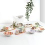 Snack Bowl Quid Kaleido White Ceramic 14 x 9 x 3 cm (4 Units) | Tienda24 - Global Online Shop Tienda24.eu