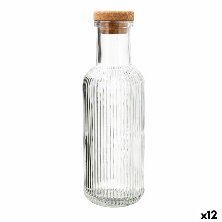 Bottle Quid Maison Transparent Glass 1 L (12 Units) | Tienda24 - Global Online Shop Tienda24.eu